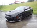 Front 3/4 View of 2020 Dodge Charger Scat Pack #1