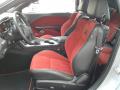  2021 Dodge Challenger Black/Ruby Red Interior #10
