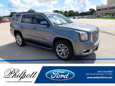 Satin Steel Metallic GMC Yukon SLT.  Click to enlarge.