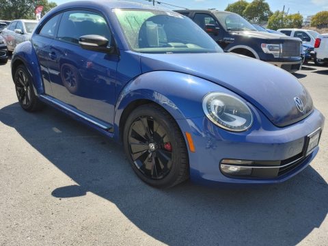 Reef Blue Metallic Volkswagen Beetle Turbo.  Click to enlarge.