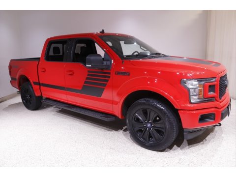 Race Red Ford F150 XLT Sport SuperCrew 4x4.  Click to enlarge.