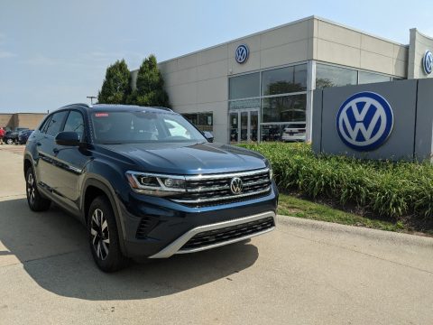 Tourmaline Blue Metallic Volkswagen Atlas Cross Sport SE 4Motion. Click to enlarge. Tourmaline Blue Metallic Volkswagen Atlas Cross Sport SE 4Motion. Click to enlarge.