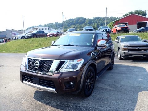 Forged Copper Nissan Armada Platinum 4x4.  Click to enlarge.