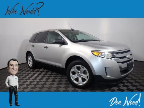 Ingot Silver Metallic Ford Edge SE AWD.  Click to enlarge.