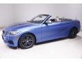 Front 3/4 View of 2017 BMW 2 Series M240i xDrive Convertible #4