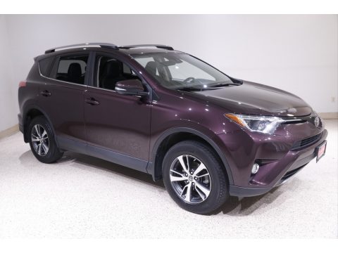 Black Toyota RAV4 XLE AWD.  Click to enlarge.