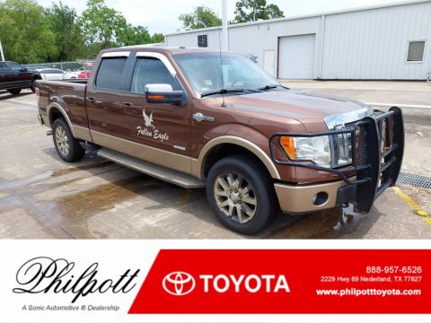 Golden Bronze Metallic Ford F150 King Ranch SuperCrew 4x4.  Click to enlarge.