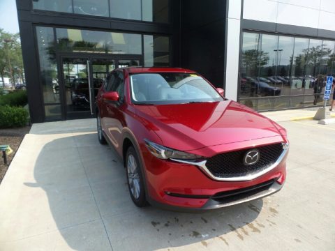 Soul Red Crystal Metallic Mazda CX-5 Grand Touring AWD.  Click to enlarge.
