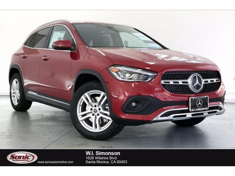 Patagonia Red Metallic Mercedes-Benz GLA 250 4Matic.  Click to enlarge.