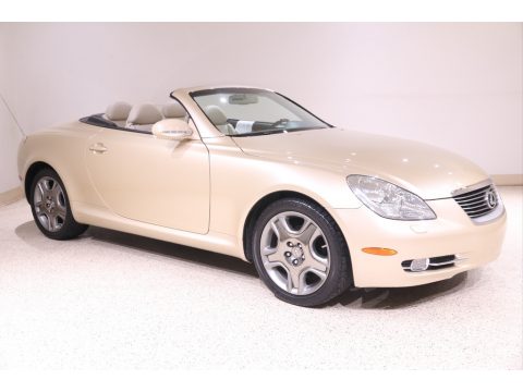 Chardonnay Pearl Lexus SC 430 Convertible.  Click to enlarge.
