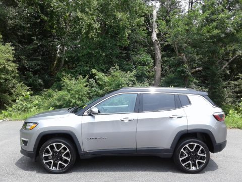 Billet Silver Metallic Jeep Compass Limited 4x4.  Click to enlarge.