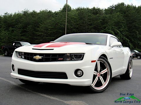 Summit White Chevrolet Camaro SS Coupe.  Click to enlarge.