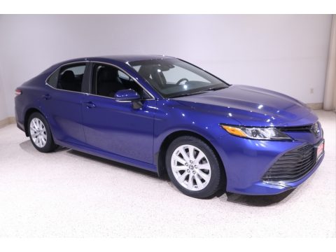 Blue Crush Metallic Toyota Camry LE.  Click to enlarge.