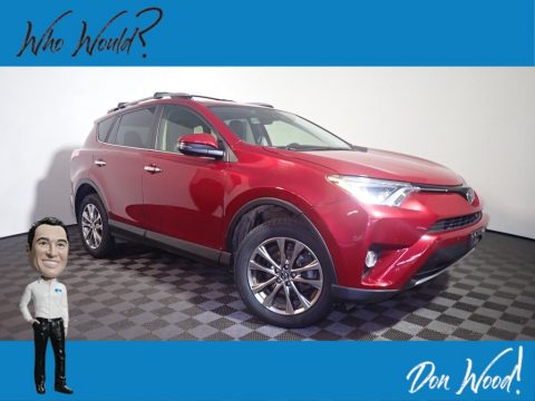 Ruby Flare Pearl Toyota RAV4 Limited AWD.  Click to enlarge.
