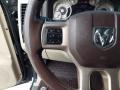  2014 Ram 3500 Laramie Longhorn Mega Cab 4x4 Steering Wheel #16