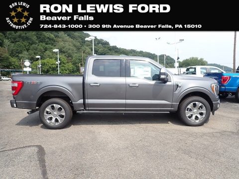 Carbonized Gray Ford F150 Platinum SuperCrew 4x4.  Click to enlarge.