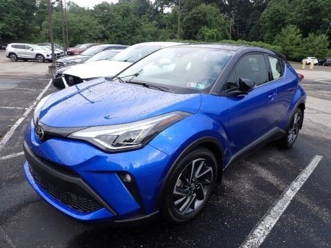 Blue Eclipse Metallic Toyota C-HR Limited.  Click to enlarge.
