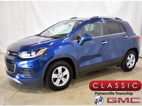 Pacific Blue Metallic Chevrolet Trax LT.  Click to enlarge.