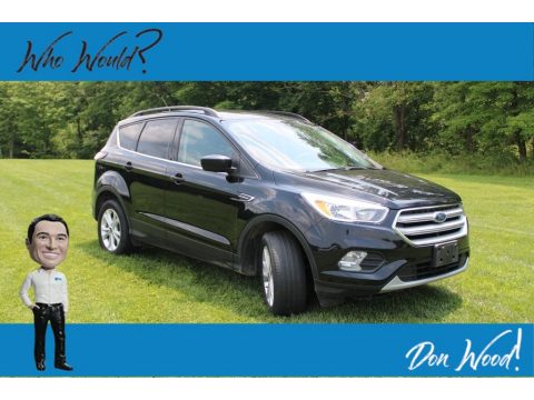 Shadow Black Ford Escape SE 4WD.  Click to enlarge.