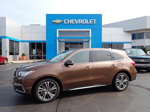 Canyon Bronze Metallic Acura MDX Technology SH-AWD.  Click to enlarge.