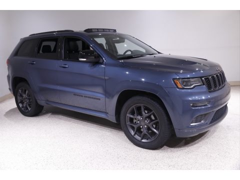 Slate Blue Pearl Jeep Grand Cherokee Limited X 4x4.  Click to enlarge.