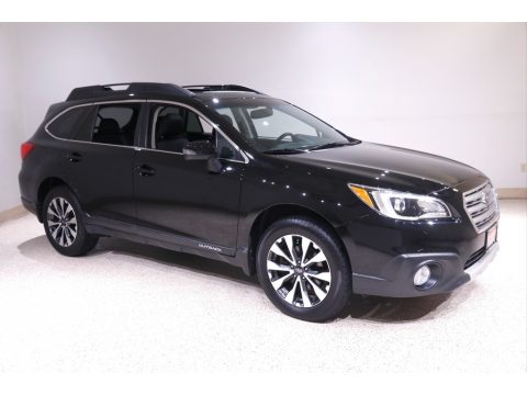 Crystal Black Silica Subaru Outback 2.5i Limited.  Click to enlarge.