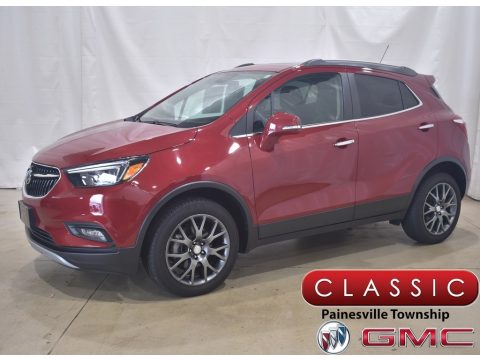 Winterberry Red Metallic Buick Encore Sport Touring AWD.  Click to enlarge.