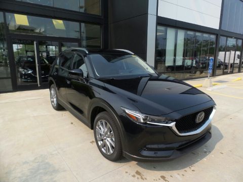 Jet Black Mica Mazda CX-5 Grand Touring Reserve AWD.  Click to enlarge.