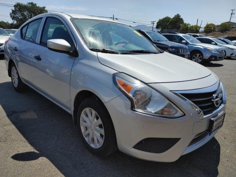 Brilliant Silver Metallic Nissan Versa S.  Click to enlarge.