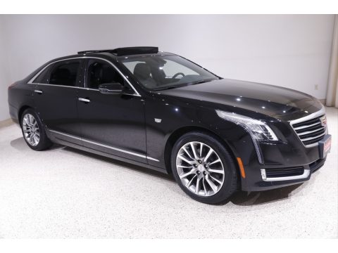 Stellar Black Metallic Cadillac CT6 3.6 Luxury AWD Sedan.  Click to enlarge.