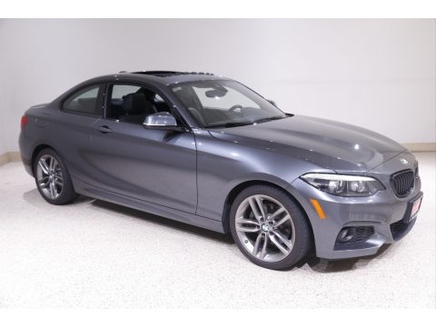 Mineral Grey Metallic BMW 2 Series 230i xDrive Coupe.  Click to enlarge.