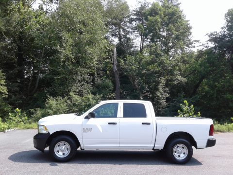 Bright White Ram 1500 Classic Crew Cab 4x4.  Click to enlarge.