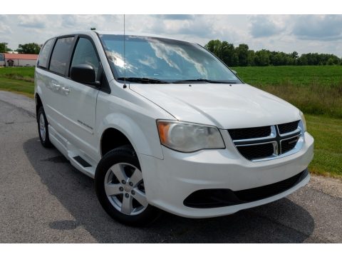 Stone White Dodge Grand Caravan American Value Package.  Click to enlarge.