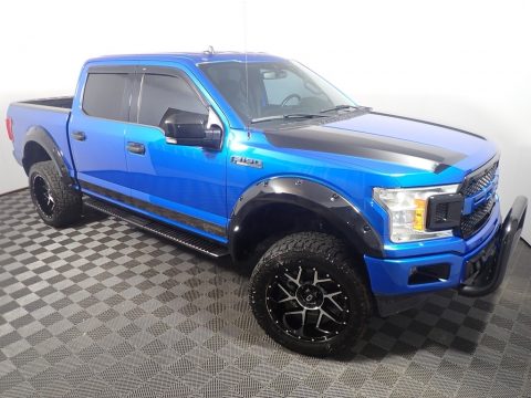 Velocity Blue Ford F150 Lariat SuperCrew 4x4.  Click to enlarge.
