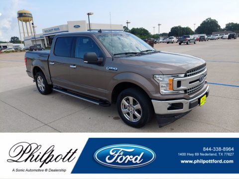 Stone Gray Ford F150 XLT SuperCrew.  Click to enlarge.