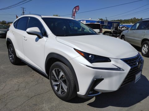 Eminent White Pearl Lexus NX 300.  Click to enlarge.