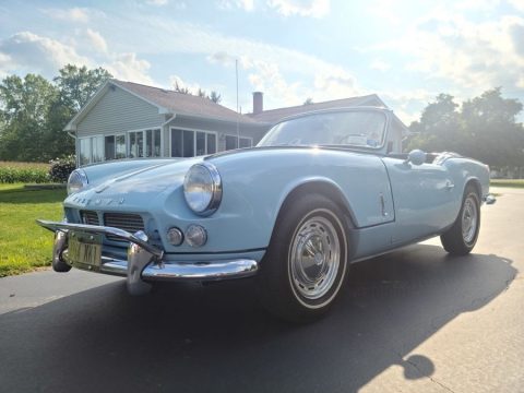 Wedgewood Blue Triumph Spitfire 4 MK1.  Click to enlarge.