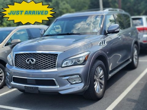 Graphite Shadow Infiniti QX80 AWD.  Click to enlarge.