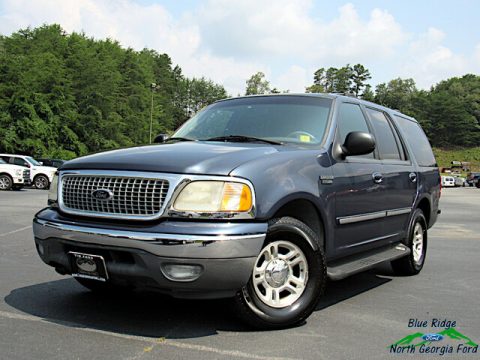Medium Wedgewood Blue Metallic Ford Expedition XLT.  Click to enlarge.