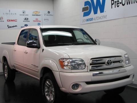 Natural White Toyota Tundra SR5 Double Cab.  Click to enlarge.