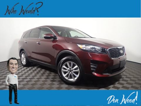 Sangria Kia Sorento LX.  Click to enlarge.