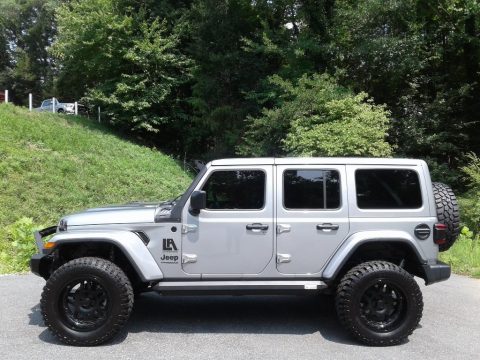 Billet Silver Metallic Jeep Wrangler Unlimited Altitude 4x4.  Click to enlarge.