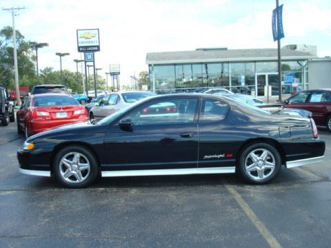 Black Chevrolet Monte Carlo Supercharged SS.  Click to enlarge.