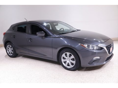 Meteor Gray Mica Mazda MAZDA3 i Sport 5 Door.  Click to enlarge.