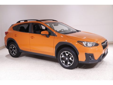 Sunshine Orange Subaru Crosstrek 2.0i Premium.  Click to enlarge.