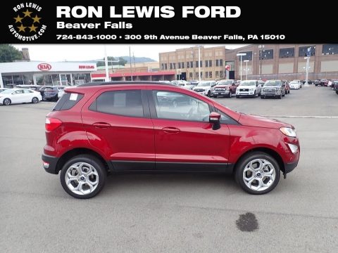 Ruby Red Metallic Ford EcoSport SE.  Click to enlarge.