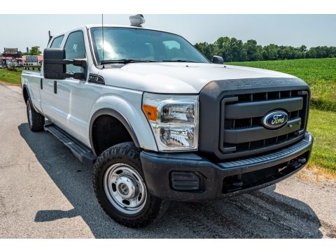 Oxford White Ford F250 Super Duty XL Crew Cab 4x4.  Click to enlarge.