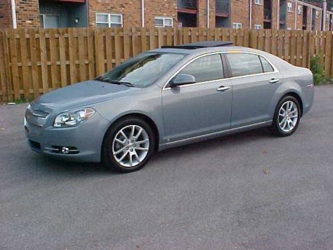 Golden Pewter Metallic Chevrolet Malibu LTZ Sedan.  Click to enlarge.