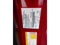 Ford Color Code RR Ruby Red #15