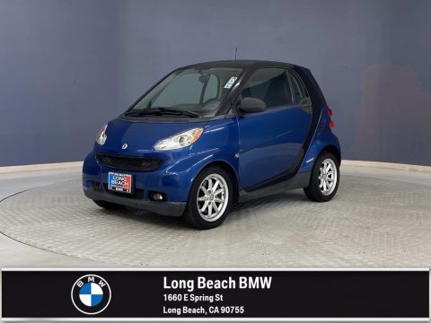 Blue Metallic Smart fortwo passion coupe.  Click to enlarge.